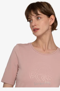 Shirts / Tops*SPORTALM Basic-Shirt mit Rundhalsausschnitt DiamondRose