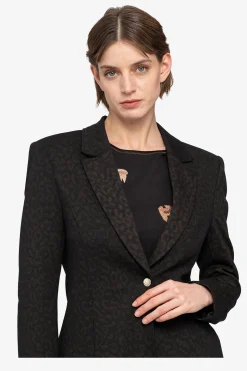 Jacken / Blazer*SPORTALM Blazer mit Reverskragen Black