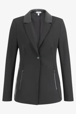 Jacken / Blazer*SPORTALM Blazer mit tiefem Reverskragen Black