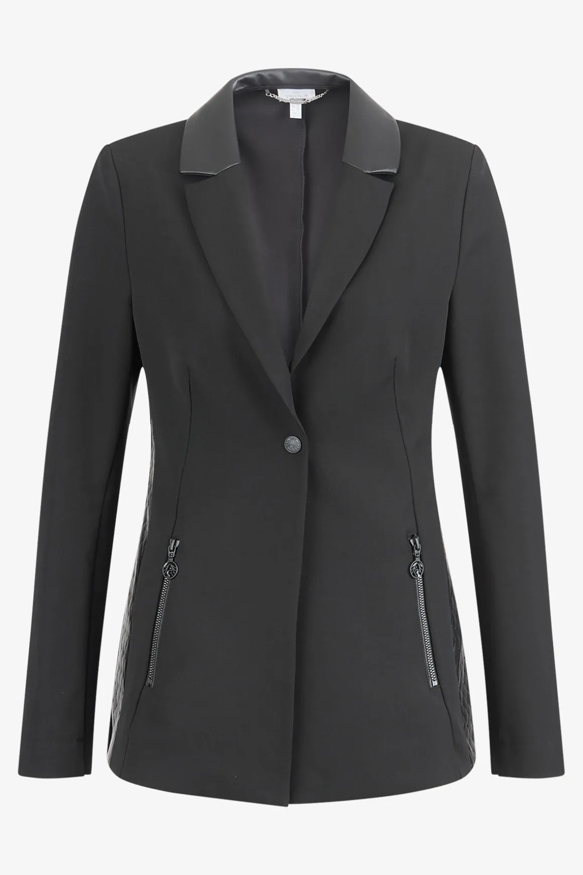 Jacken / Blazer*SPORTALM Blazer mit tiefem Reverskragen Black