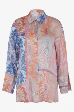 Blusen / Tuniken*SPORTALM Bluse mit Hemdkragen MauveChalk