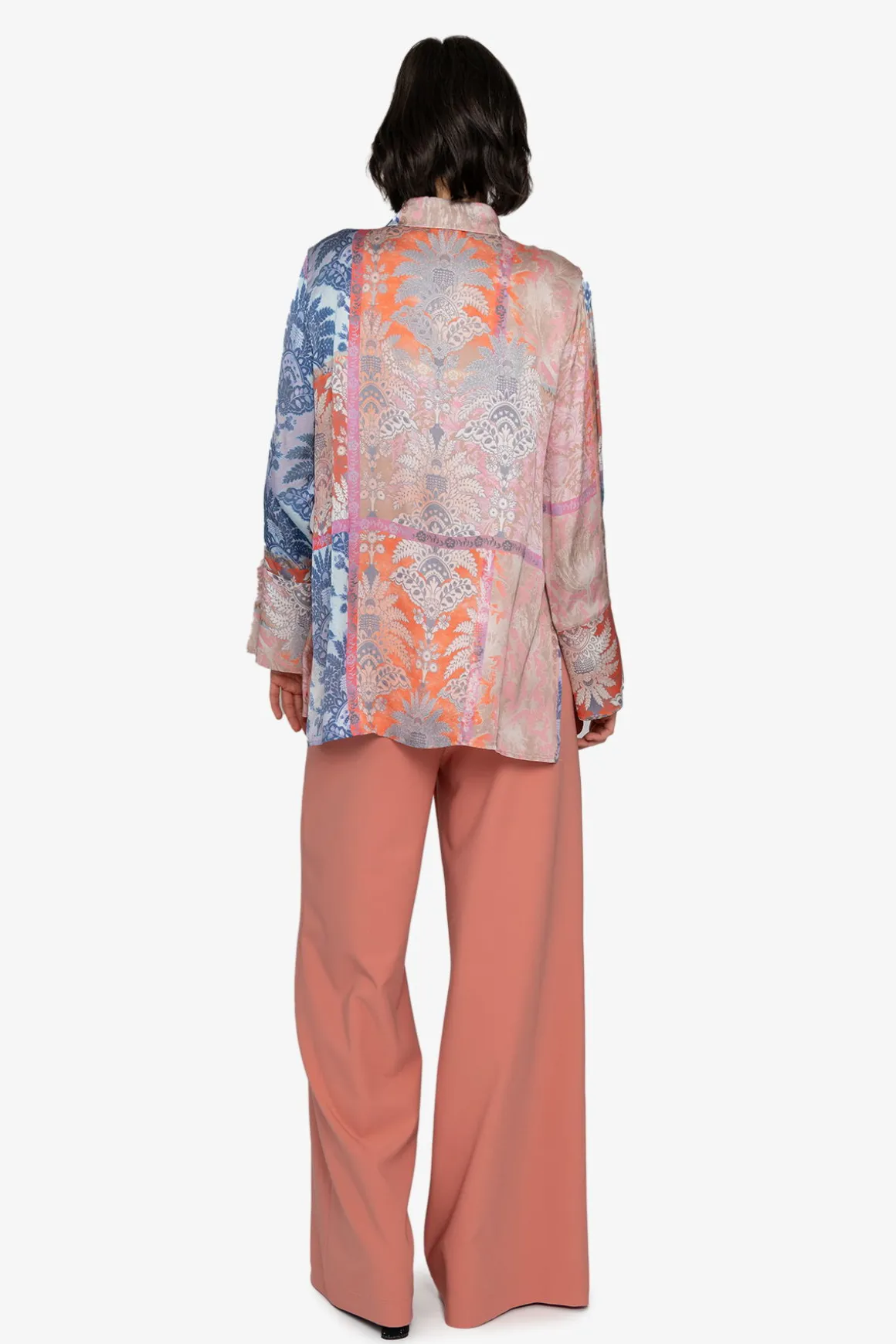 Blusen / Tuniken*SPORTALM Bluse mit Hemdkragen MauveChalk