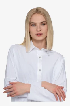 Blusen / Tuniken*SPORTALM Bluse mit Hemdkragen BrightWhite