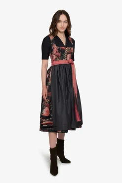 Dirndl*SPORTALM Blusendirndl mit Knopfverschluss Black