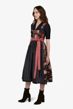 Dirndl*SPORTALM Blusendirndl mit Knopfverschluss Black