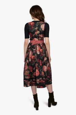 Dirndl*SPORTALM Blusendirndl mit Knopfverschluss Black
