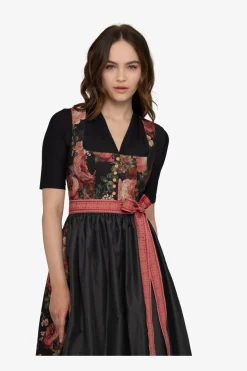 Dirndl*SPORTALM Blusendirndl mit Knopfverschluss Black