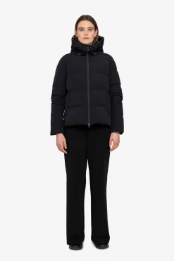 Jacken / Blazer*SPORTALM Daunen-Jacke mit Kapuze Black
