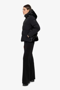 Jacken / Blazer*SPORTALM Daunen-Jacke mit Kapuze Black