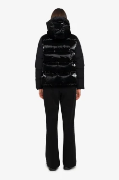 Jacken / Blazer*SPORTALM Daunen-Jacke mit Kapuze Black