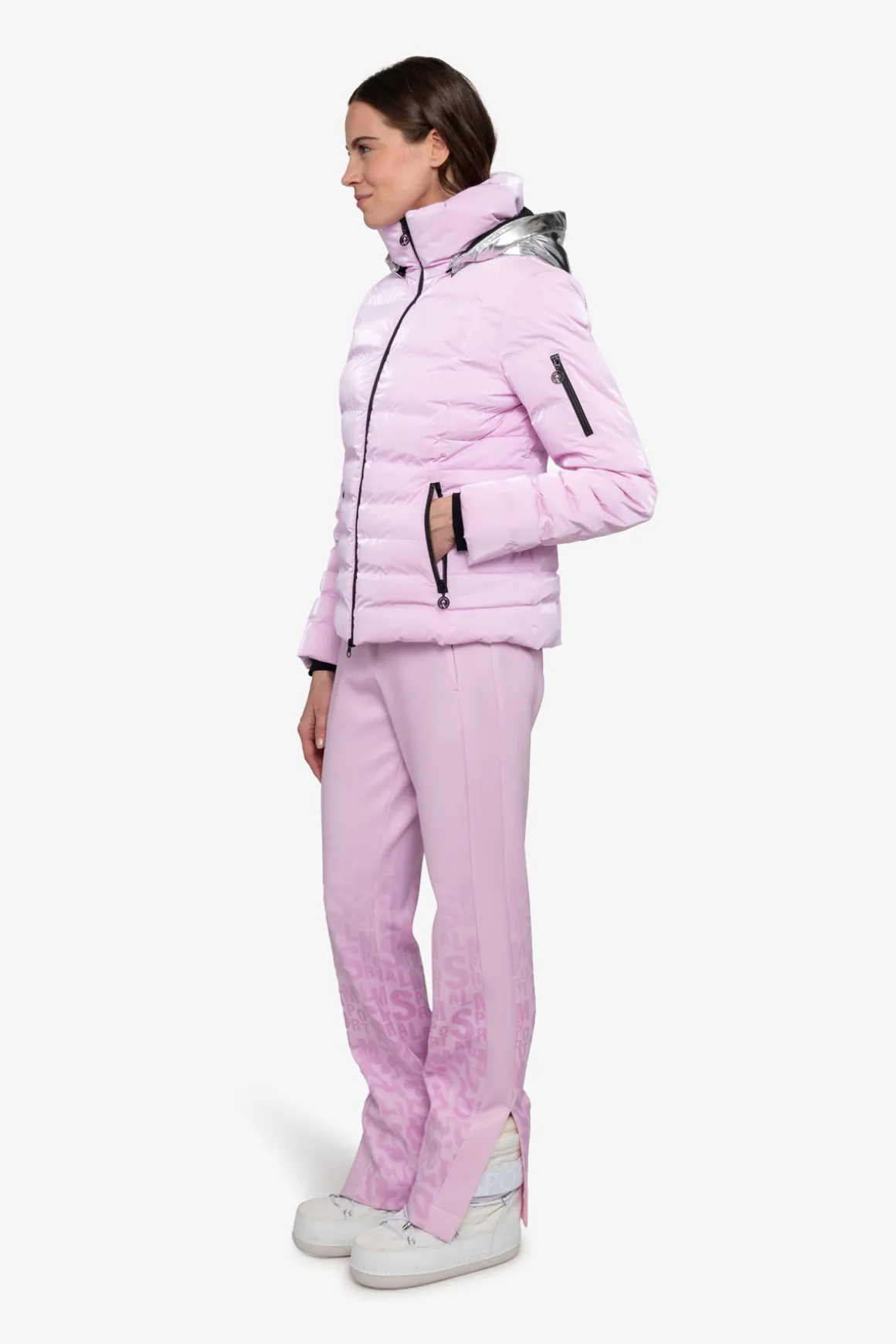 Jacken|Jacken / Blazer*SPORTALM Daunenjacke mit Kapuze ChalkPink