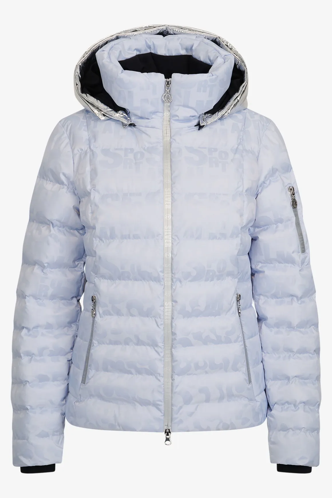 Jacken|Jacken / Blazer*SPORTALM Daunenjacke mit Kapuze MorningBlues