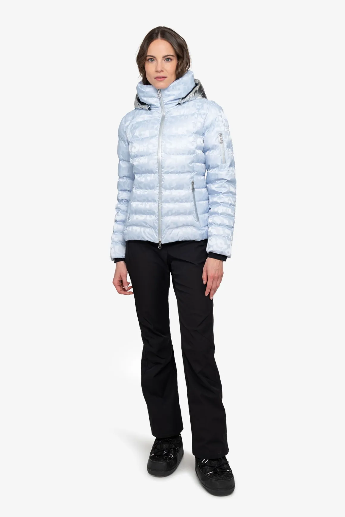 Jacken|Jacken / Blazer*SPORTALM Daunenjacke mit Kapuze MorningBlues