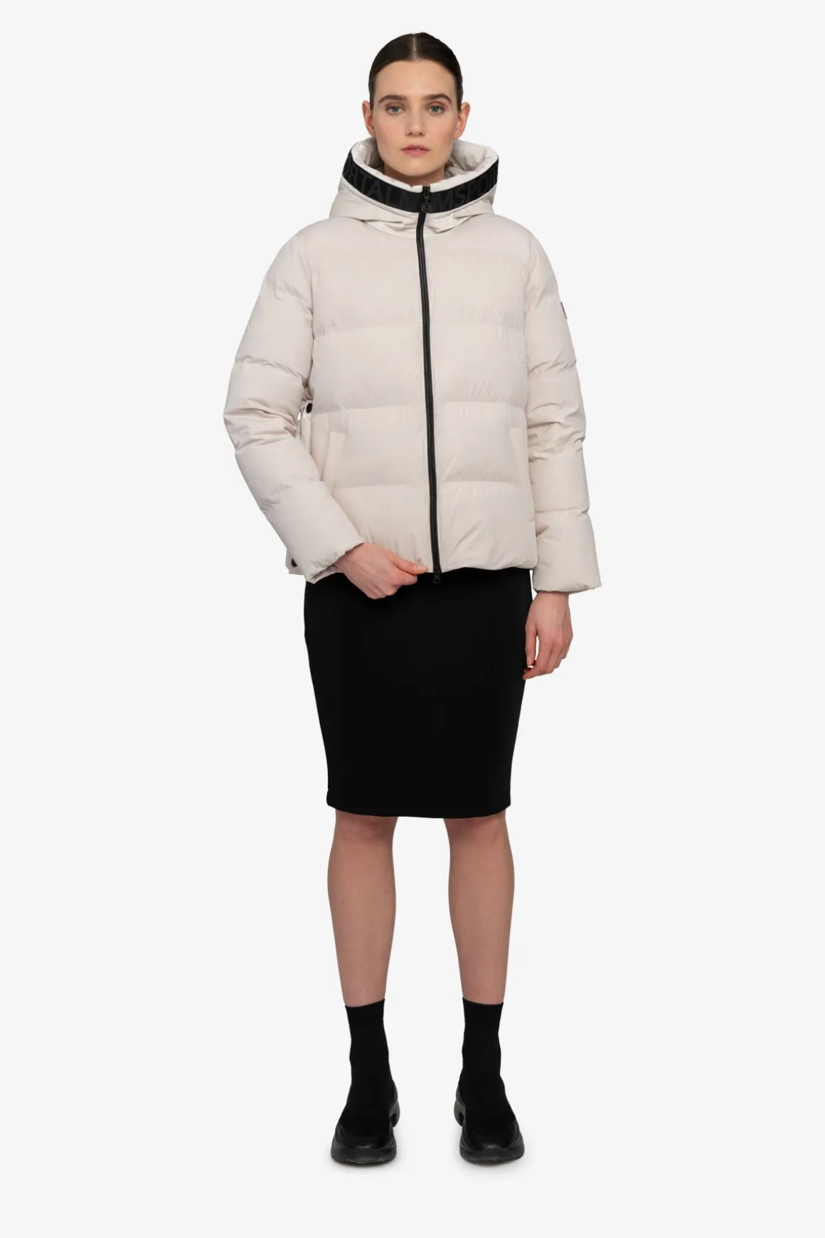 Jacken / Blazer*SPORTALM Daunen-Jacke mit Kapuze FrostedAlmond