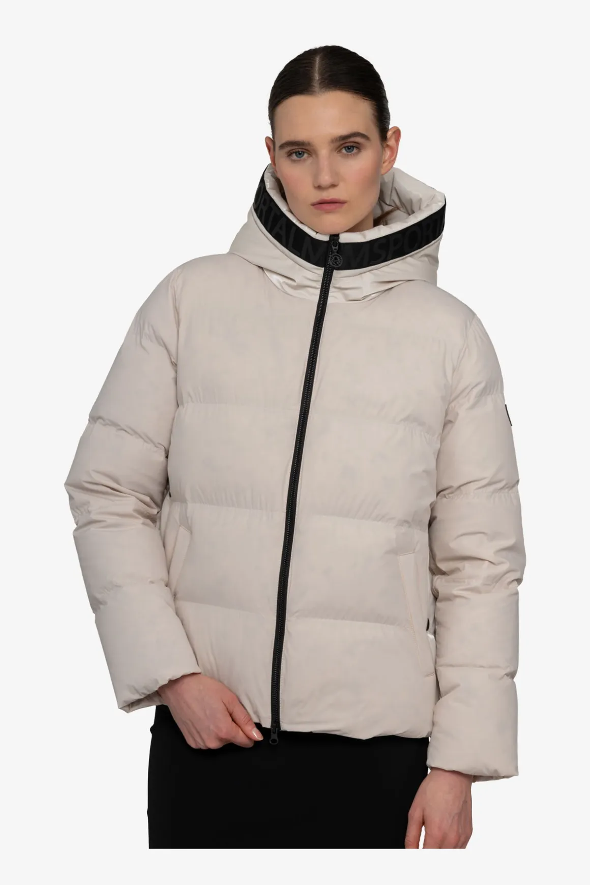 Jacken / Blazer*SPORTALM Daunen-Jacke mit Kapuze FrostedAlmond