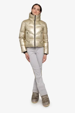 Jacken|Jacken / Blazer*SPORTALM Daunenjacke mit Kragen Gold