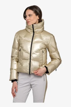 Jacken|Jacken / Blazer*SPORTALM Daunenjacke mit Kragen Gold