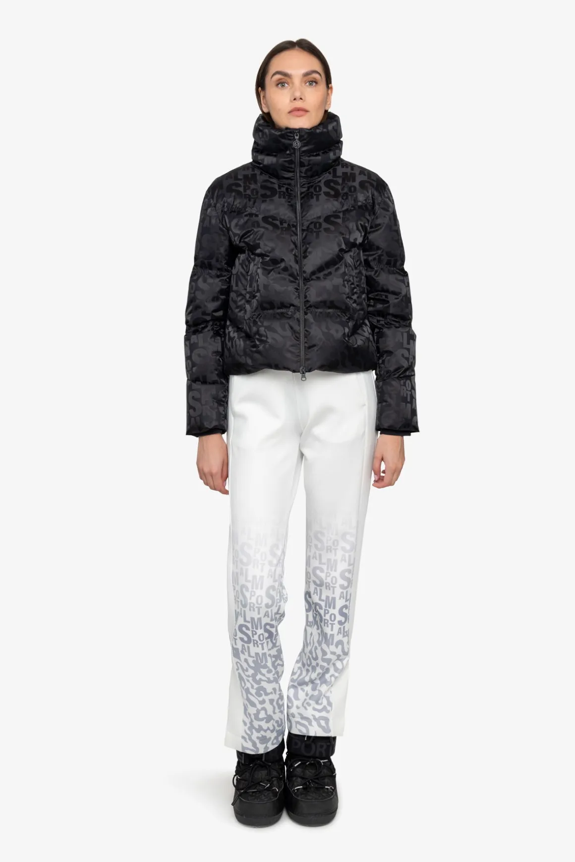 Jacken|Jacken / Blazer*SPORTALM Daunenjacke mit Kragen Black