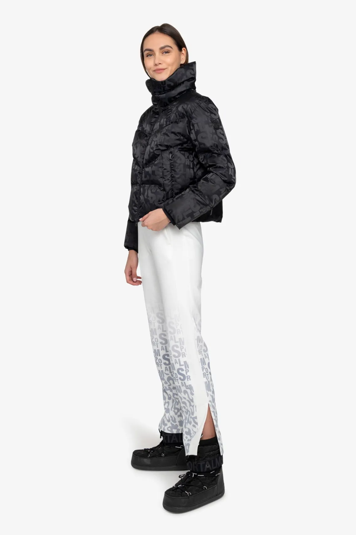 Jacken|Jacken / Blazer*SPORTALM Daunenjacke mit Kragen Black