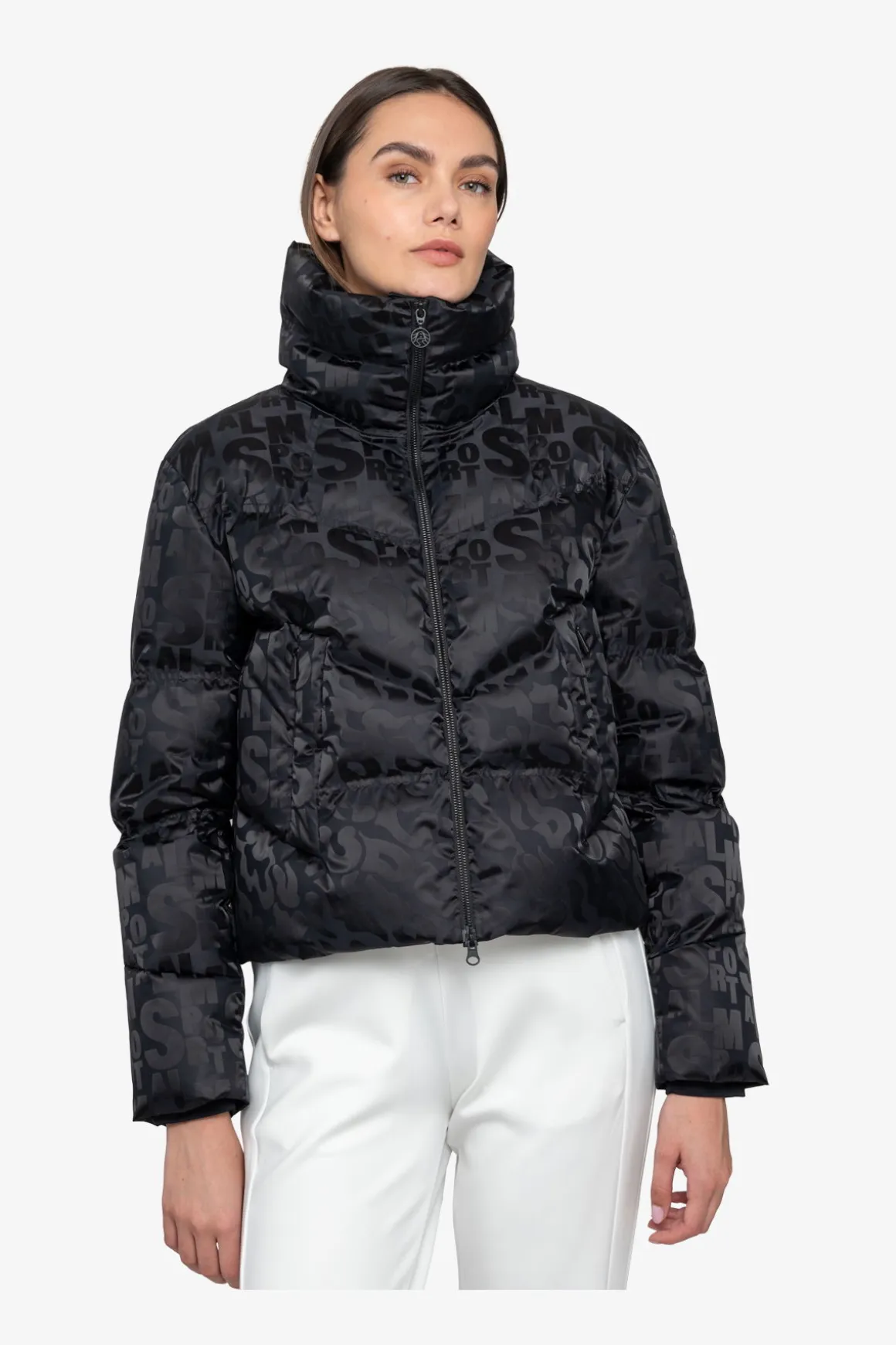 Jacken|Jacken / Blazer*SPORTALM Daunenjacke mit Kragen Black