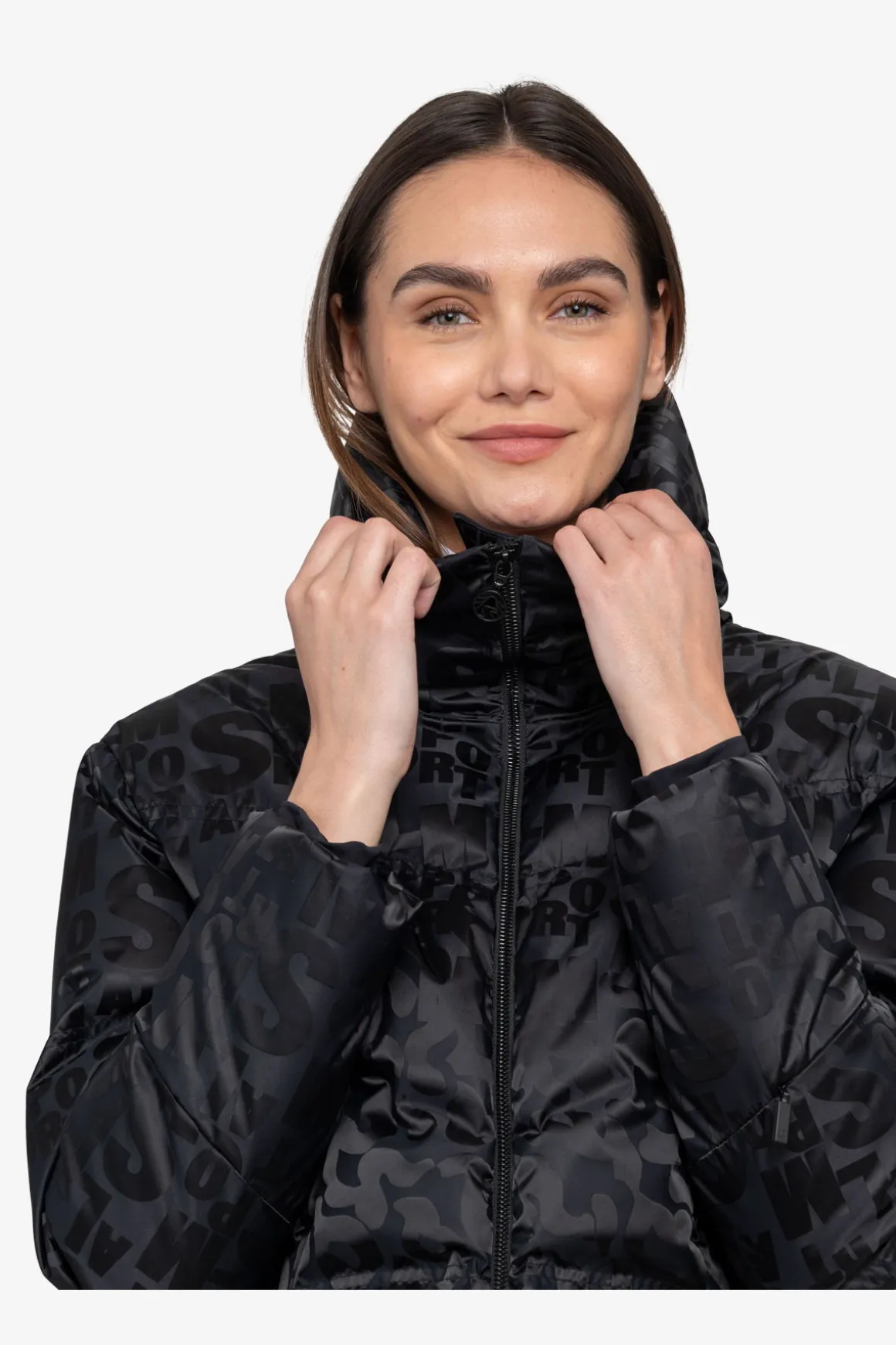 Jacken|Jacken / Blazer*SPORTALM Daunenjacke mit Kragen Black