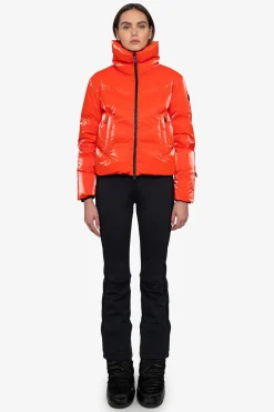Jacken|Jacken / Blazer*SPORTALM Daunenjacke mit Kragen PaprikaFlame