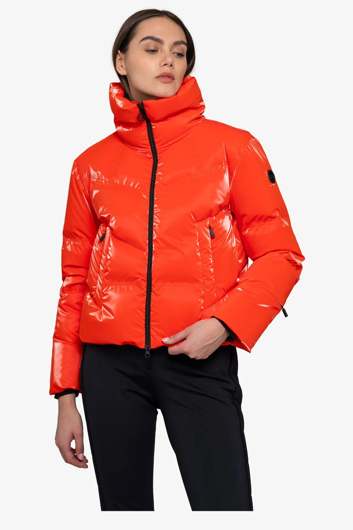 Jacken|Jacken / Blazer*SPORTALM Daunenjacke mit Kragen PaprikaFlame