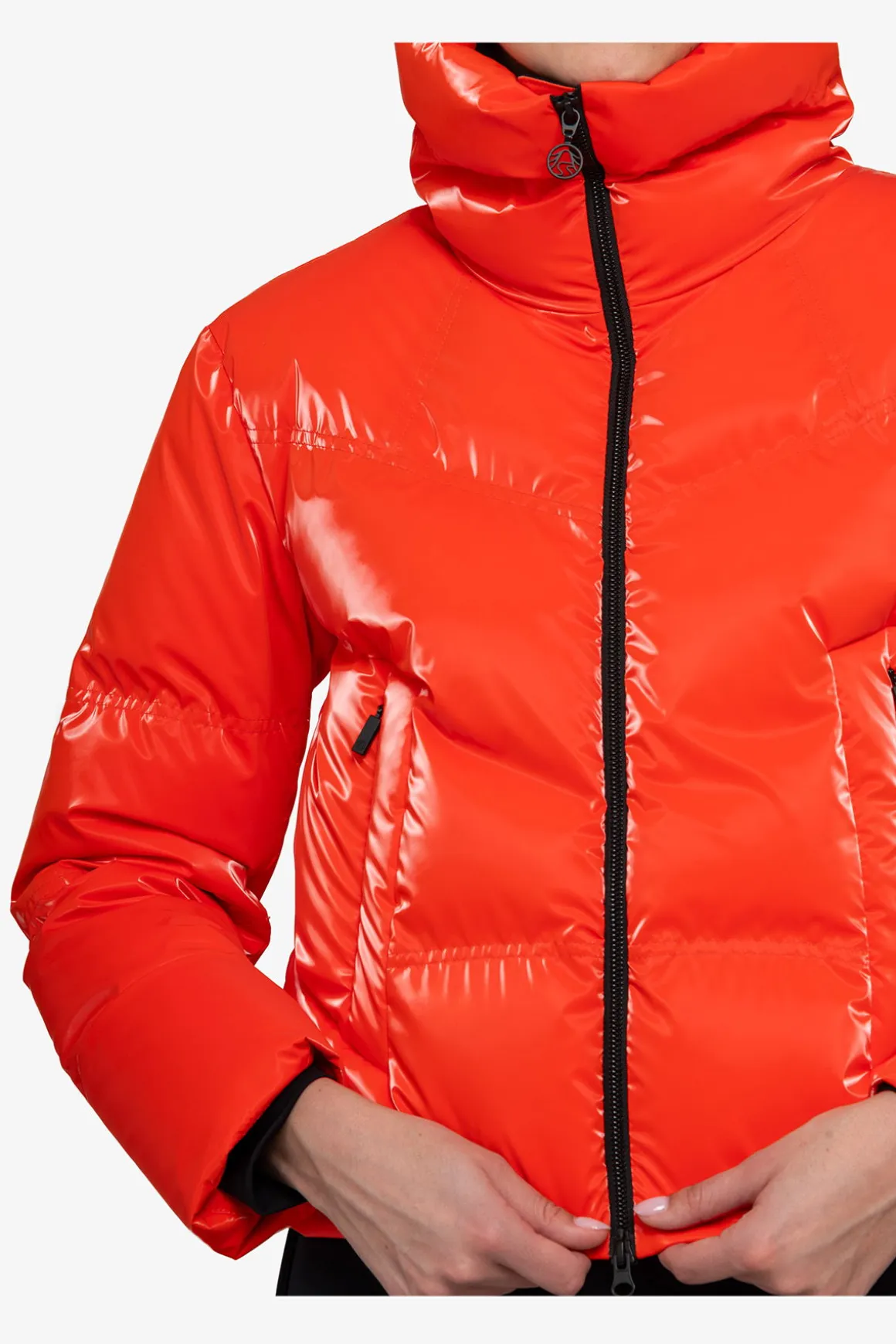 Jacken|Jacken / Blazer*SPORTALM Daunenjacke mit Kragen PaprikaFlame