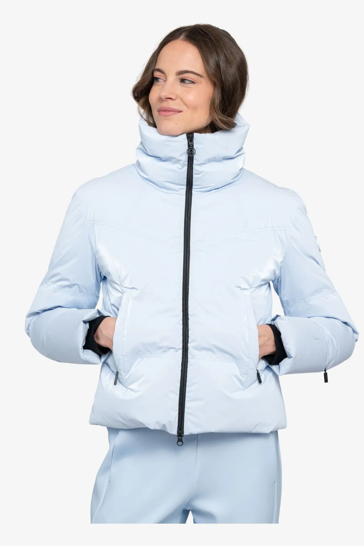 Jacken|Jacken / Blazer*SPORTALM Daunenjacke mit Kragen MorningBlues