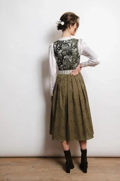 Dirndl*SPORTALM Dirndl aus Jacquard-Qualität Woodgreen