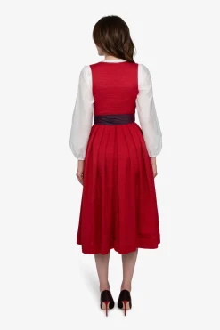 Dirndl*SPORTALM Dirndl mit besonderer Schürze MarsRed