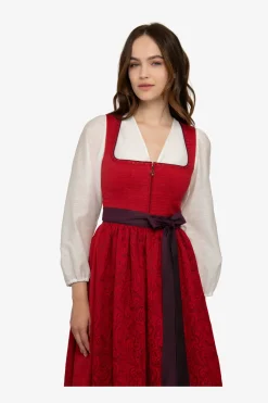 Dirndl*SPORTALM Dirndl mit besonderer Schürze MarsRed