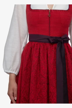 Dirndl*SPORTALM Dirndl mit besonderer Schürze MarsRed