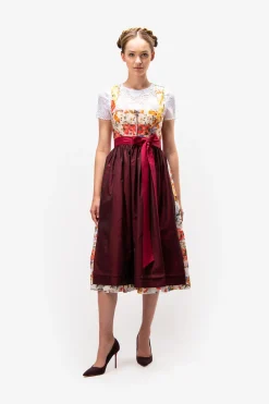 Dirndl*SPORTALM Dirndl mit Blumendruck SnowWhite