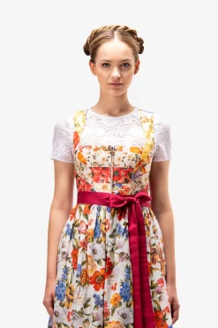 Dirndl*SPORTALM Dirndl mit Blumendruck SnowWhite