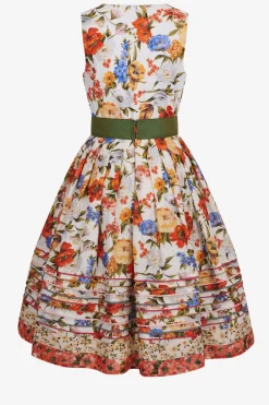 Dirndl*SPORTALM Dirndl mit Blumenprint SnowWhite