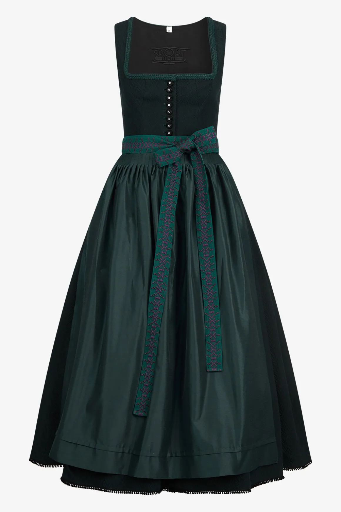 Dirndl*SPORTALM Dirndl mit Faltenrock MidnightEmerald