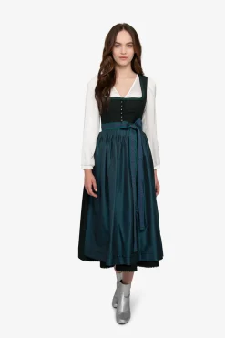 Dirndl*SPORTALM Dirndl mit Faltenrock MidnightEmerald