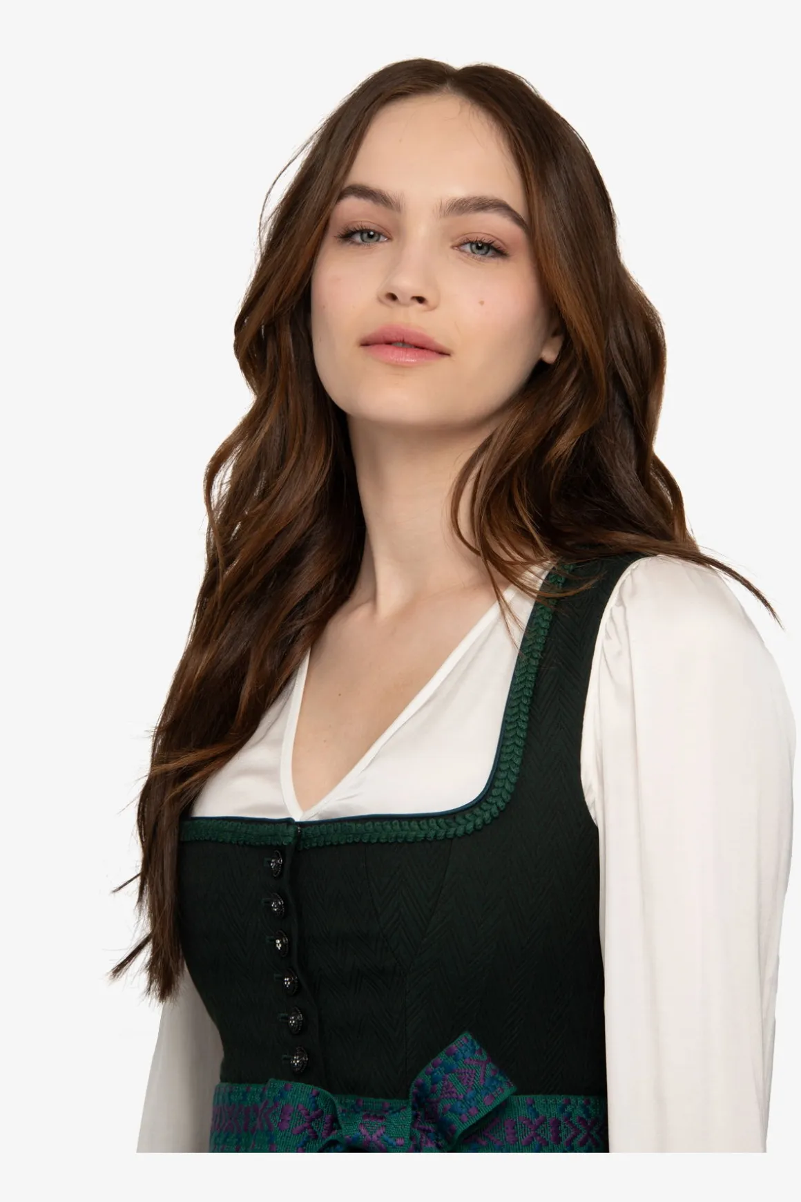 Dirndl*SPORTALM Dirndl mit Faltenrock MidnightEmerald