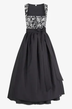 Dirndl*SPORTALM Dirndl mit Faltenrock Black