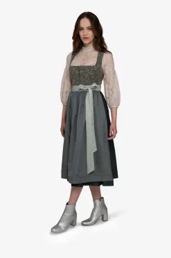 Dirndl*SPORTALM Dirndl mit Faltenrock MidnightEmerald