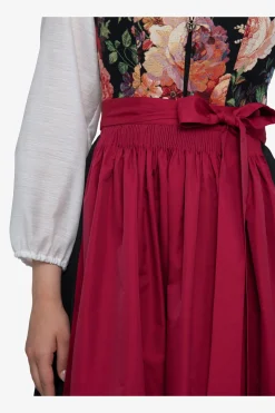 Dirndl*SPORTALM Dirndl mit Faltenrock Black