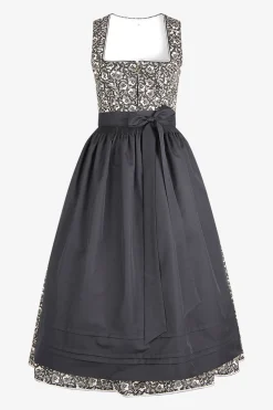Dirndl*SPORTALM Dirndl mit Faltenrock Black