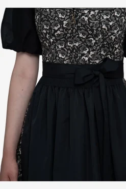 Dirndl*SPORTALM Dirndl mit Faltenrock Black