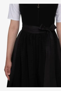 Dirndl*SPORTALM Dirndl mit Faltenrock Black