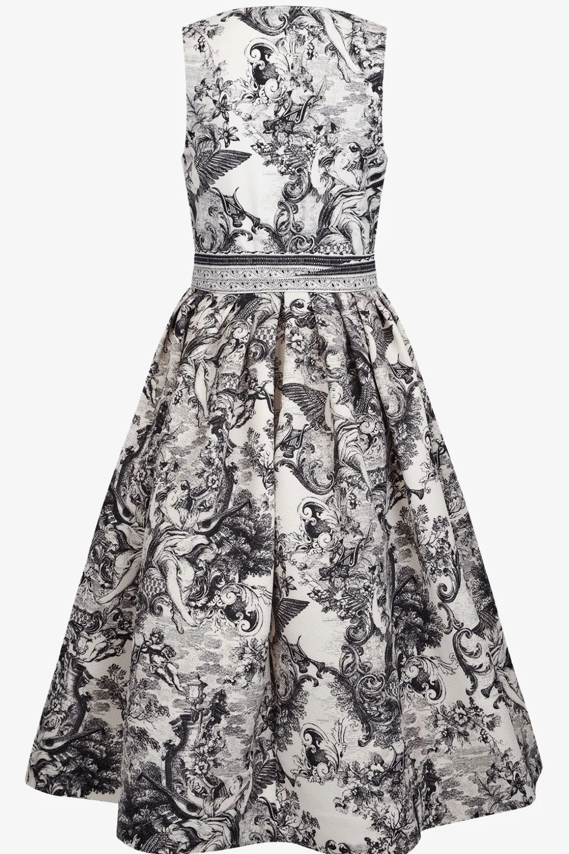 Dirndl*SPORTALM Dirndl mit malerischem Baumwollstoff SnowWhite