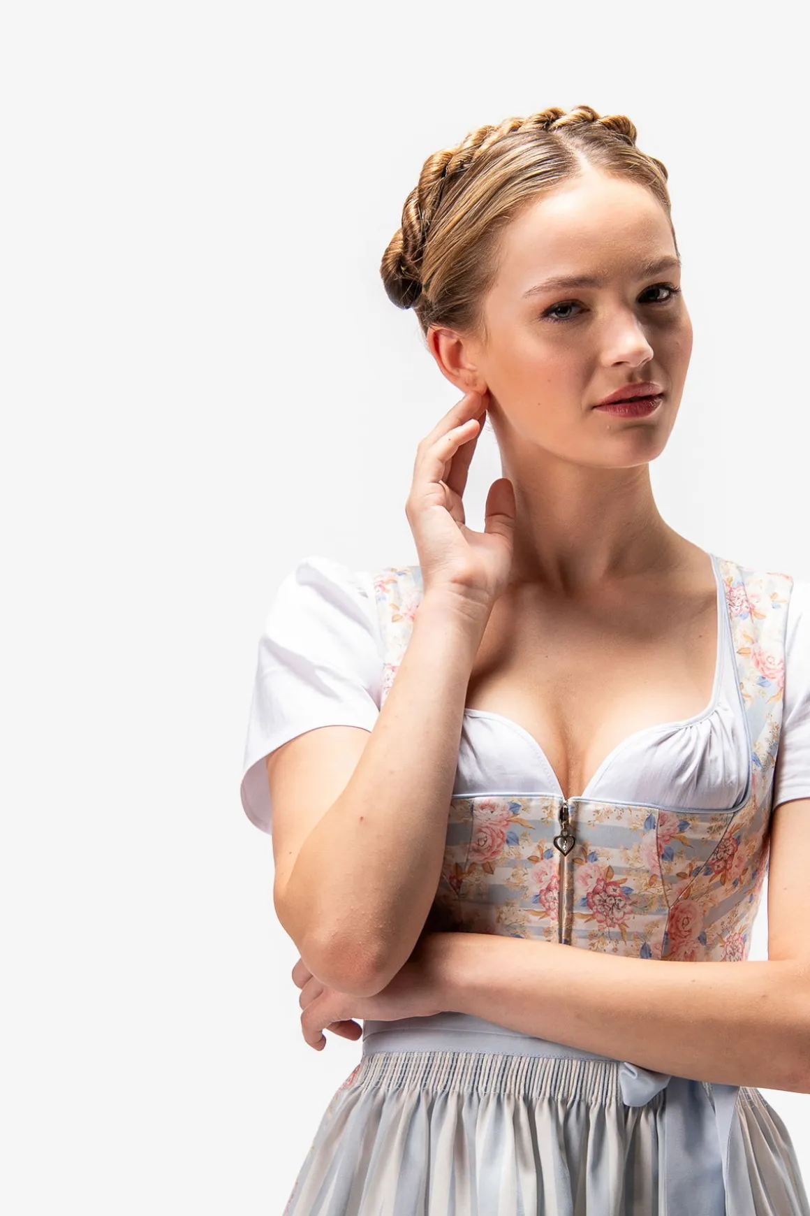 Dirndl*SPORTALM Dirndl mit Reißverschluss SilverSkies