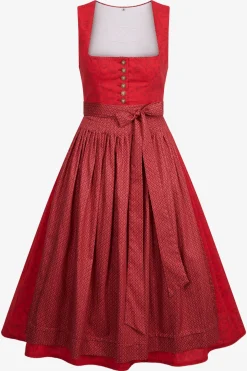 Dirndl*SPORTALM Dirndl mit traditionellen Knopfverschluss RosyRhododendron