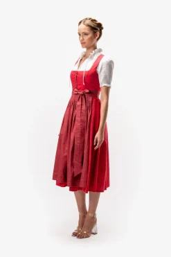 Dirndl*SPORTALM Dirndl mit traditionellen Knopfverschluss RosyRhododendron