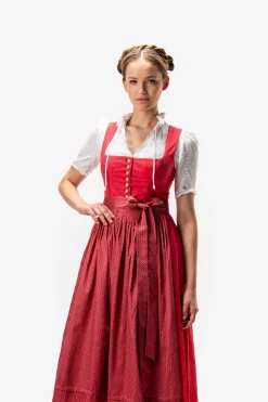 Dirndl*SPORTALM Dirndl mit traditionellen Knopfverschluss RosyRhododendron